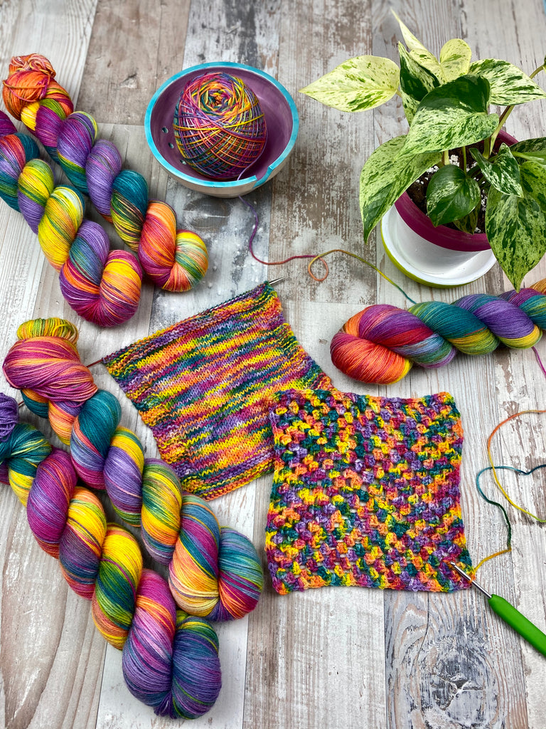 How to Care for your Hand Dyed Yarns and Fibre