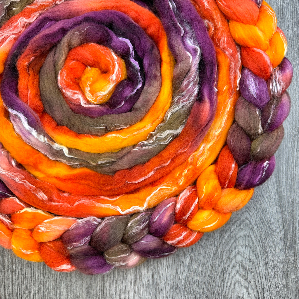 Robin | Hand Dyed Merino Tencel Top – Sealy MacWheely