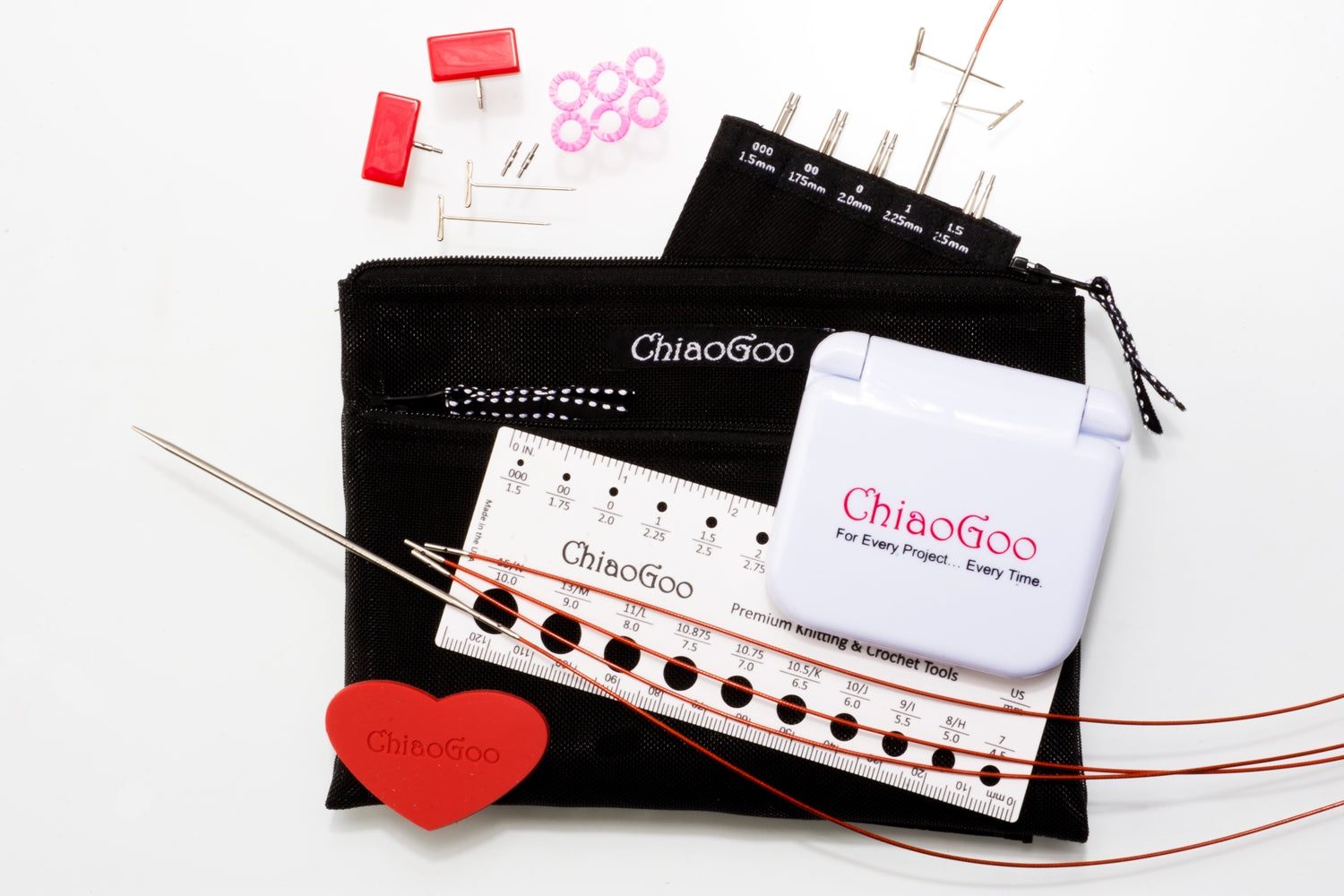 ChiaoGoo Twist Mini Interchangeable Needle Sets
