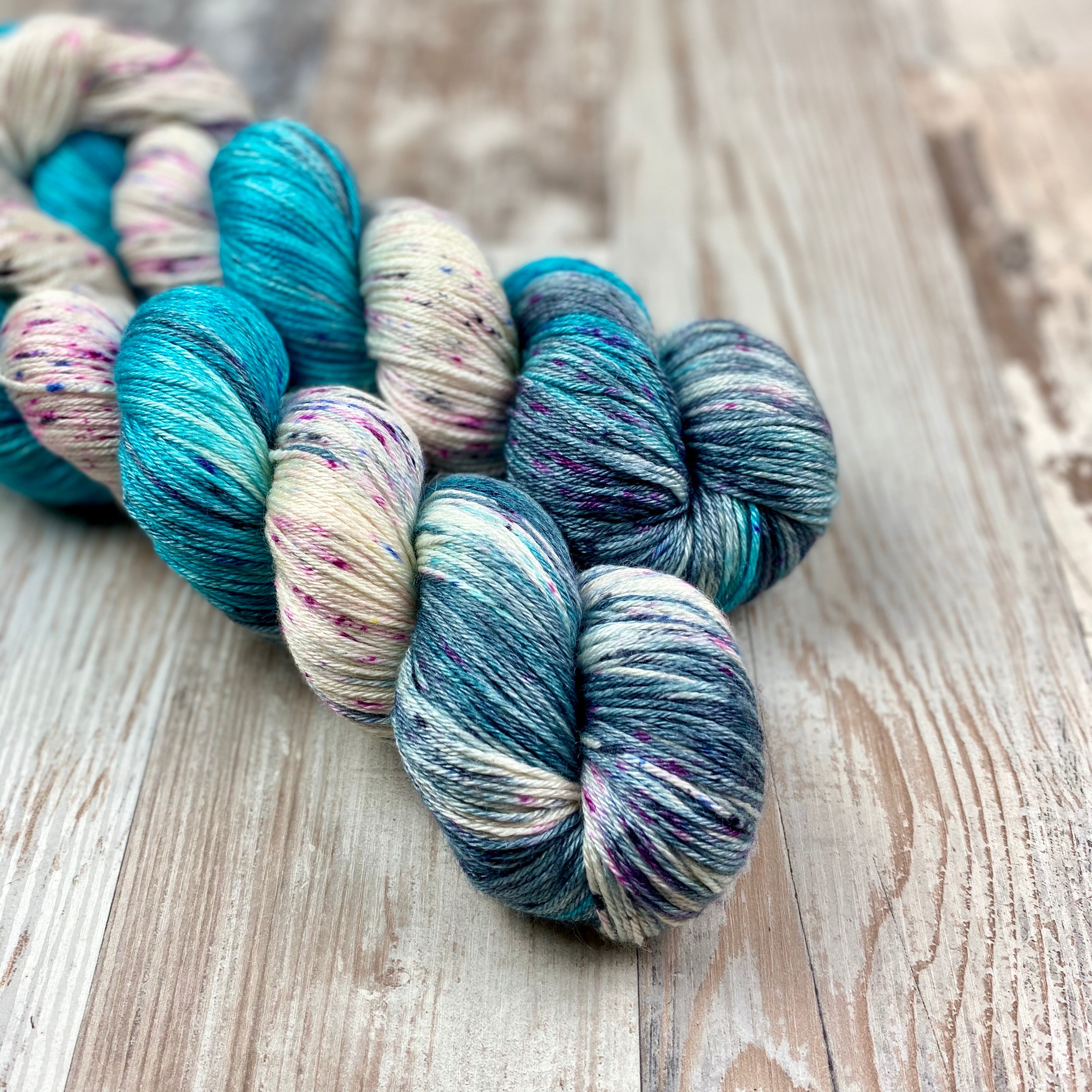 So Long & Thanks for All the Fish | 4ply BFL & Silk