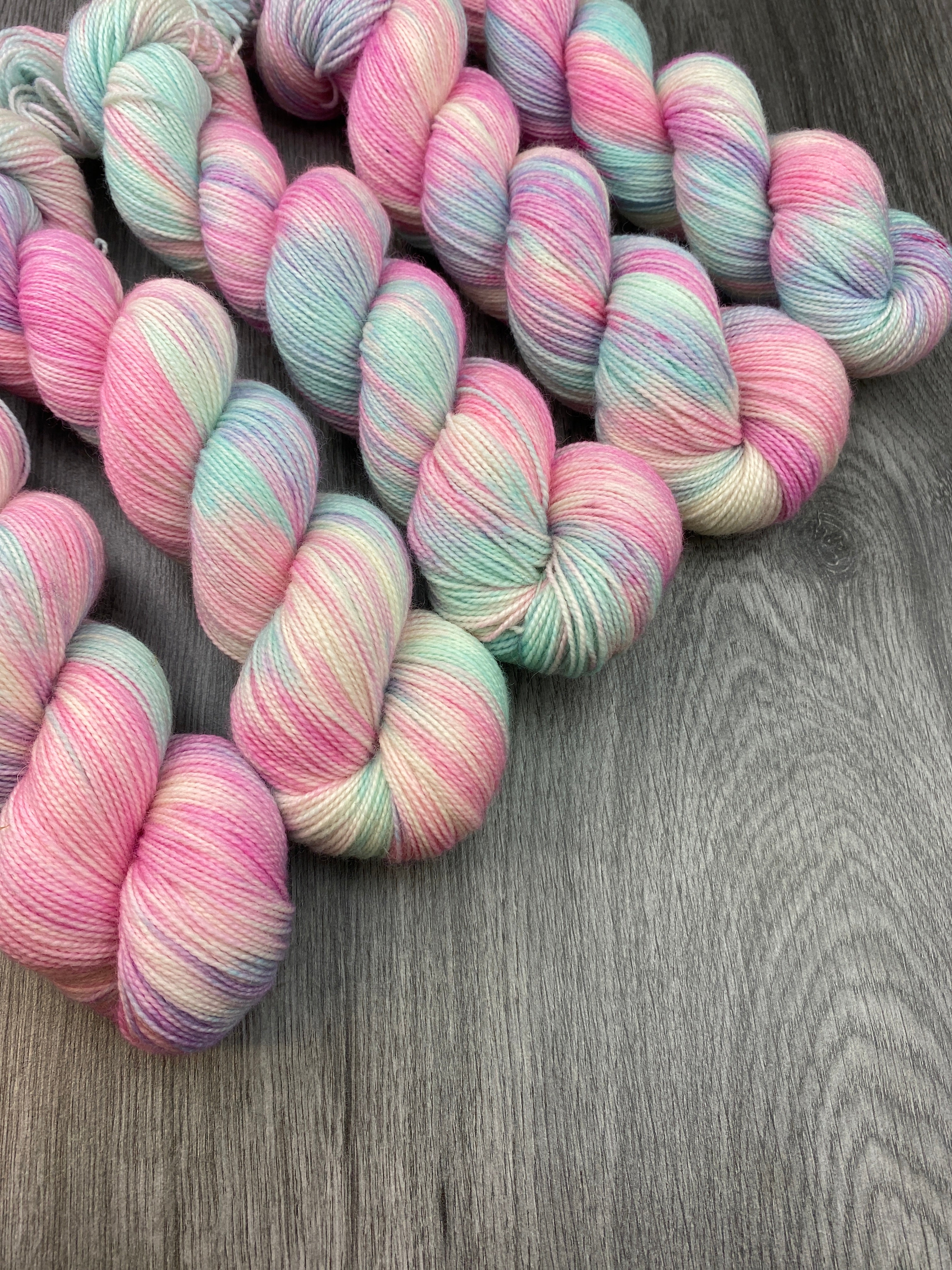 Tink Ting on a Stick (Candy Floss) | BFL 4ply