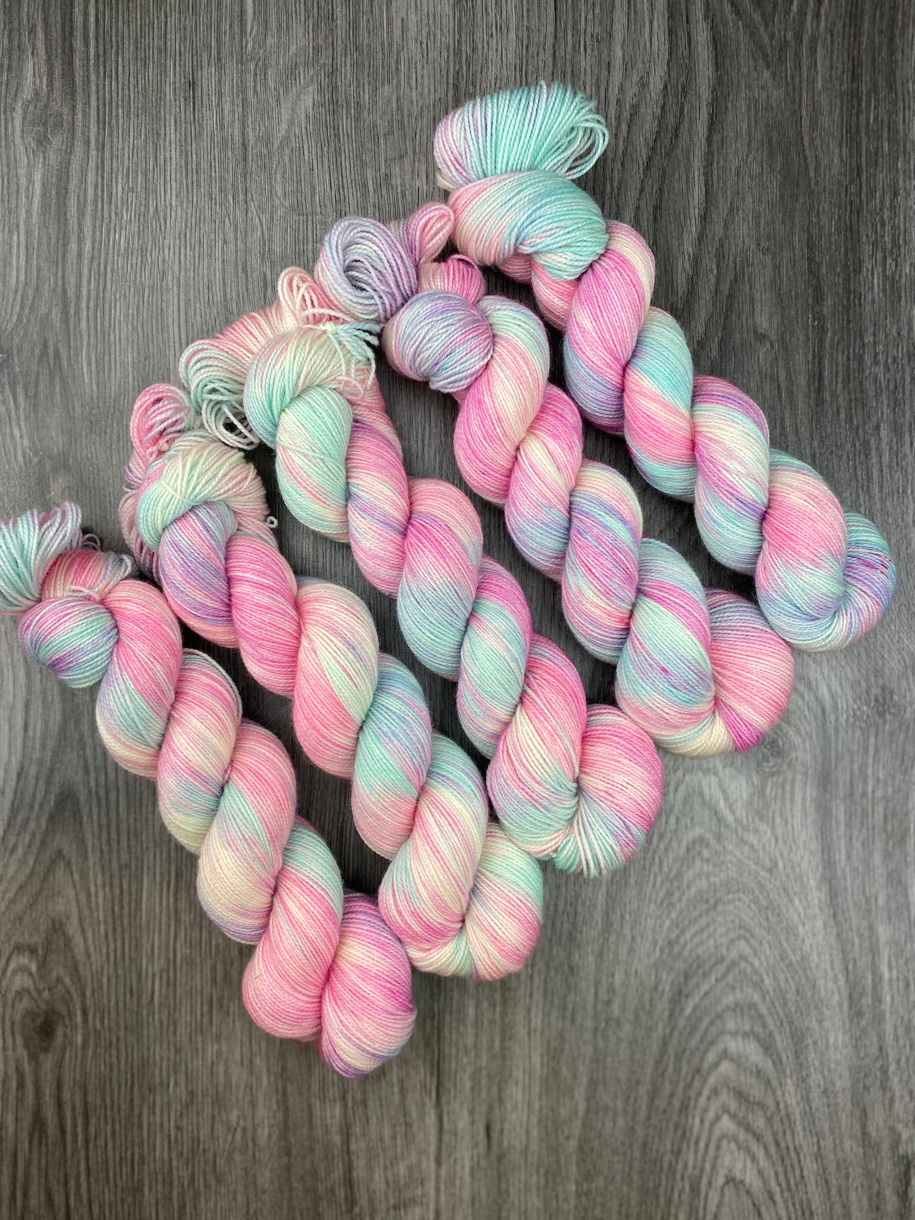 Tink Ting on a Stick (Candy Floss) | BFL 4ply
