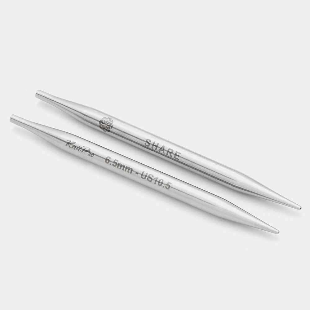 KNITPRO The Mindful Collection The Warmth KP36310 Interchangeable stainless steel needles 10 cm teal & ecru 10 cm KNITPRO The Mindful Collection The Warmth KP36310 Interchangeable stainless steel needles 10 cm teal & ecru 10 cm