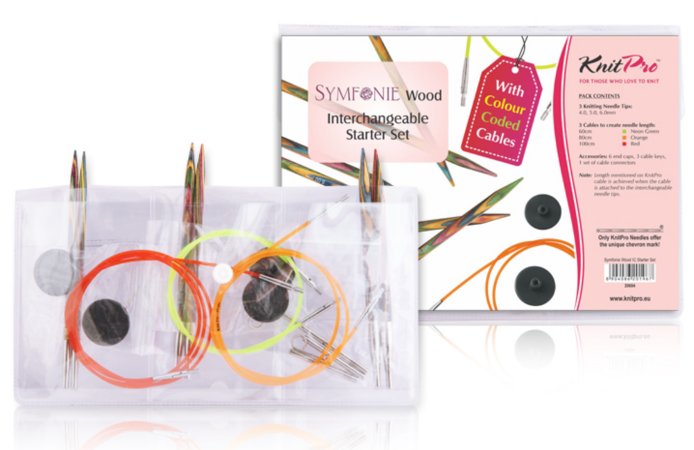 KnitPro Symfonie Interchangeable Needle Starter Kit