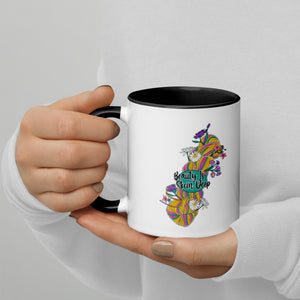 Open image in slideshow, Mug with Color Inside
